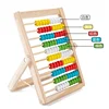 Classic Wooden Educational Counting Toy 100 Beads Preschool Math Learning Toys Montessori Number Arithmetic Abacus Toddler Gift 4