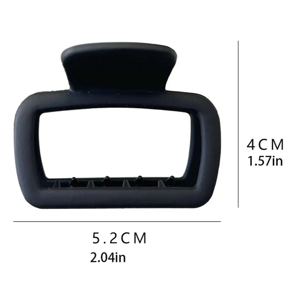 Description Picture 3 of itemHeadwear Candy Color Hair Crab Clip Large Hairgrips Ponytail Holder Korean Hair Clips Women Hair Claw Hollow Ins Shark Clip