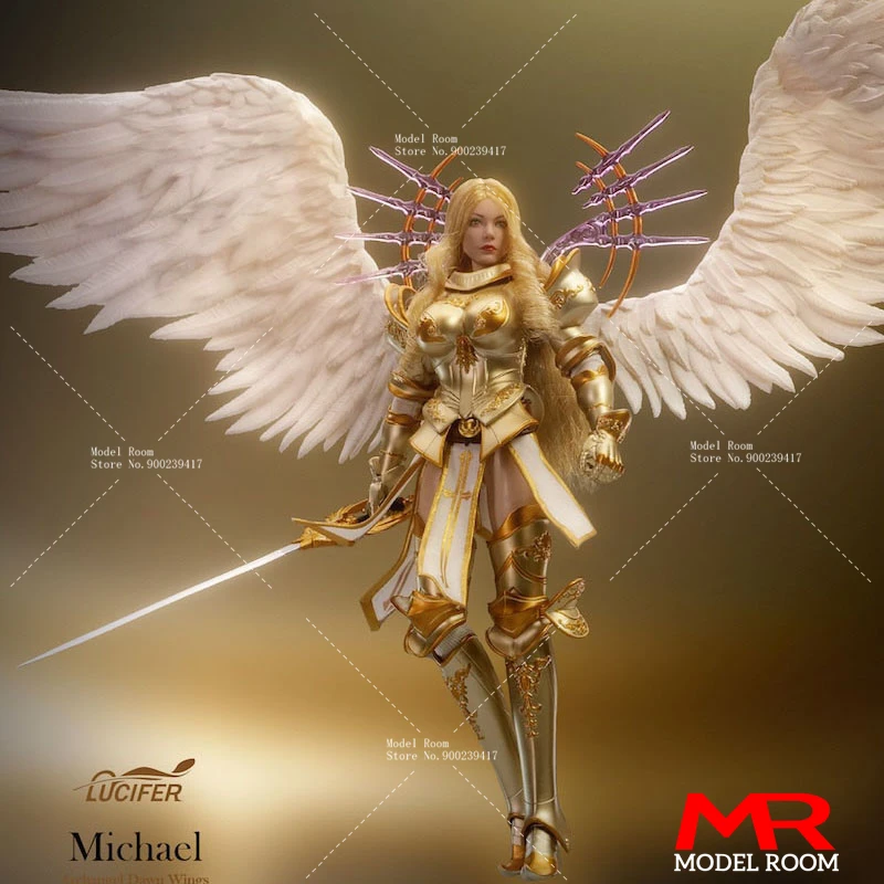 

2024 Q3 Lucifer LXF2311 1/12 Scale Dawn Wings Michael Action Figure 6'' Female Soldier Figurine Model for Fans Collection
