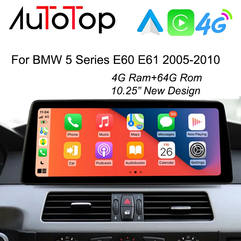 Android System With CarPlay And Android Auto D9-CIC-H Ultra For BMW 1 Series/3 Series/5 Series/X1/X3/X6