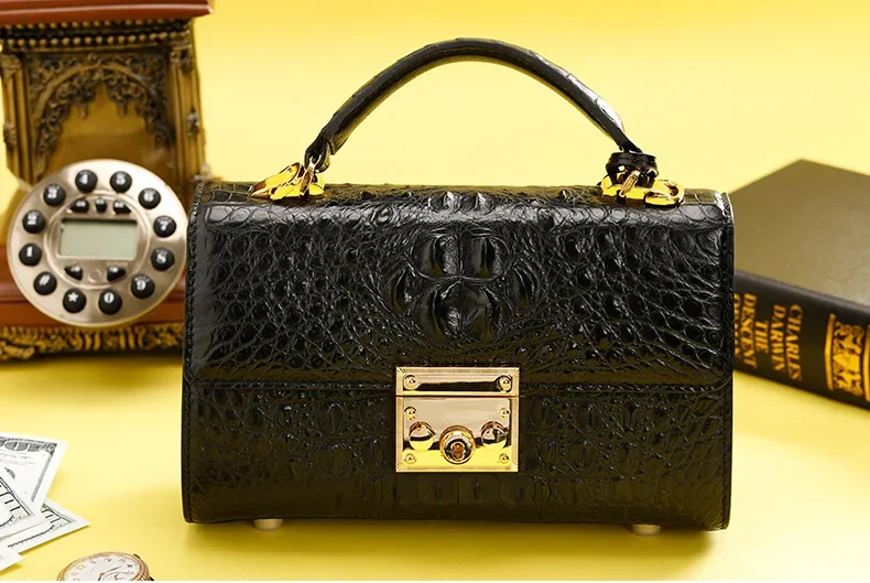 Ourui Genuine Leather Flap Bag | Women Single Shoulder Handbag