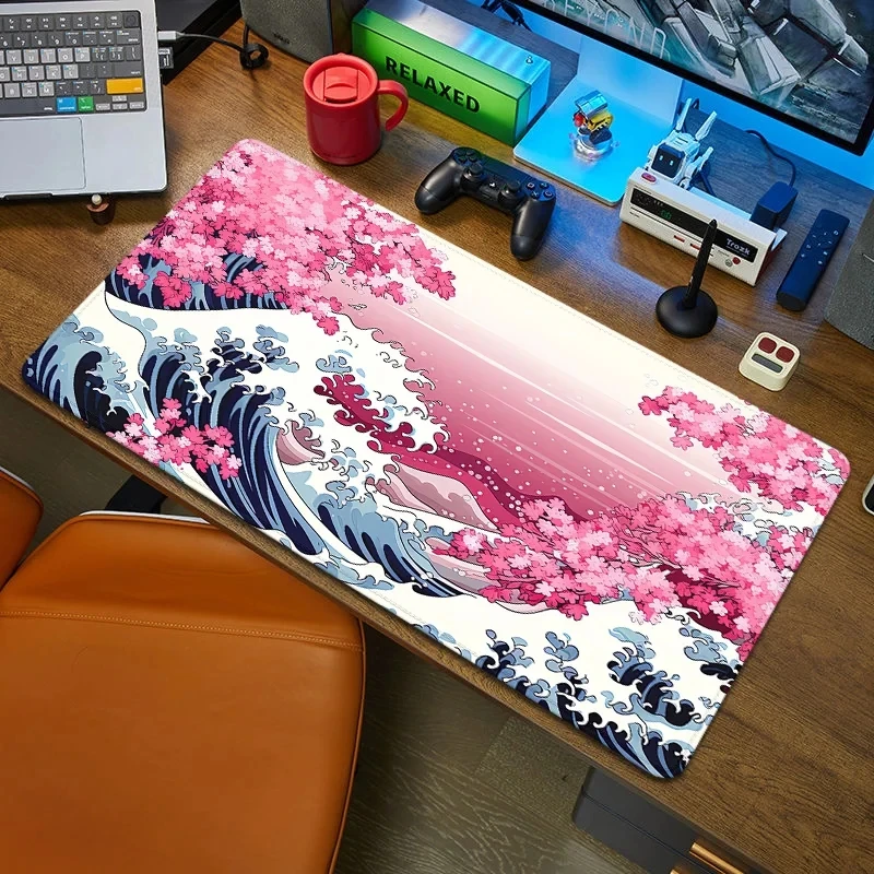 Tulip Flower Mouse Pad - Alfombrilla De Mouse Rosa Para Mujer Alfombrilla De Computadora