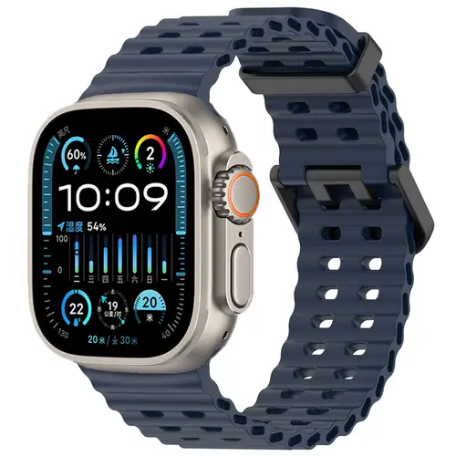 Ocean Strap For Apple Watch Band Ultra 3/2 49mm Series 11 10 46mm Sports Bracelet Wristband iWatch 9 8 7 6 5 SE 45mm 44mm Correa - Image 25