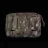 Molle Pouch Phone Folding Navigation Board Organizer Double Zipper Outdoor Hunting Airsoft Dustproof Mobile Phone Protective Bag 3