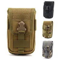 Molle Waist Bag Nylon Fanny Pack Sports Mobile Phone Pouch EDC Card Wallet Men Hiking Travel Hunting Tool Accessories Belt Packs 1