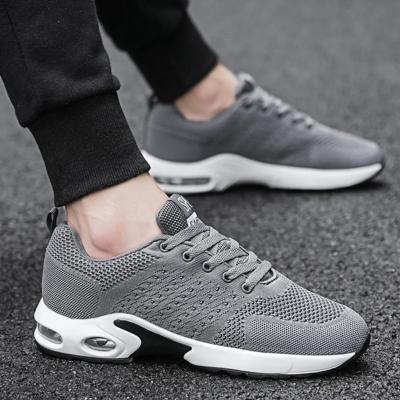 

Новая дышащая сетчатая спортивная и удобная мужская дезодорирующая сетчатая обувь с воздушной подушкой