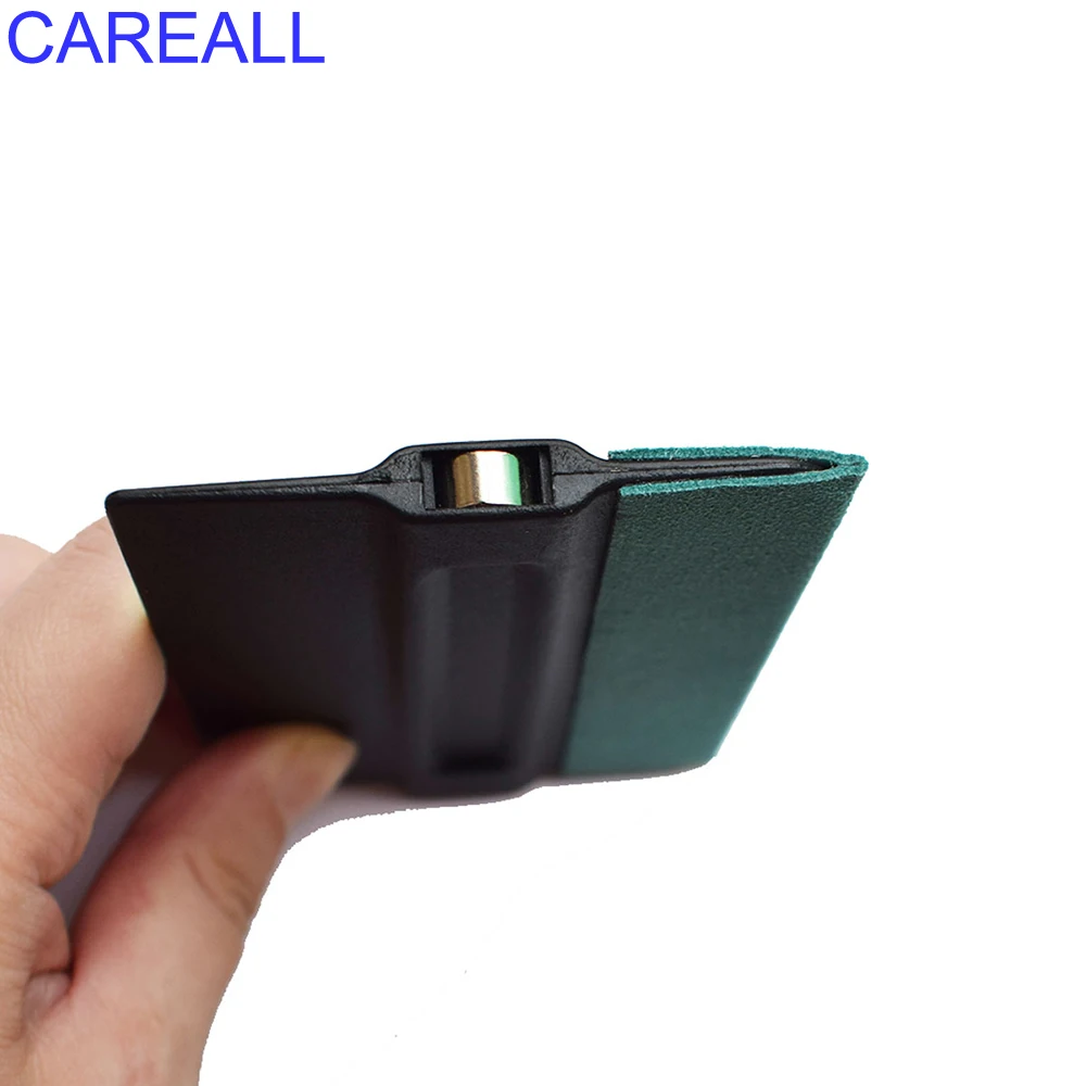 Magnetic Squeegee Carbon Fiber Film Vinyl Car Wrap Window Tint Magnet Scraper with Scratch-free Suede Felt Car Wrapping Tool