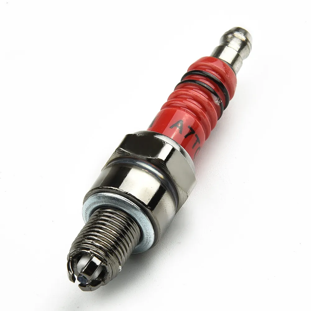RacingSparkPlug3TripleElectrodeHighPerformance3ElectrodeSparkPlugA7TCFor50CC150CC