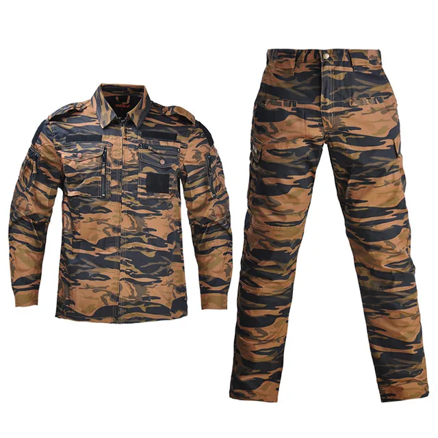  Traje de camuflaje de lana cálida de invierno para hombre, traje  de forro polar táctico militar de caza BDU, camisa militar, chaqueta y  pantalones., Camouflaje : Ropa, Zapatos y Joyería