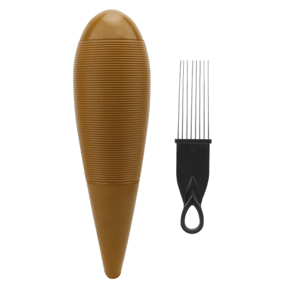 Plastic Guiro With Scraper Hand Orff Percussion Instrument Children Music Teaching Musical Instrument