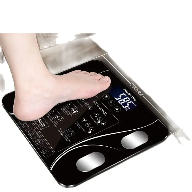 

Smart fat scale household weight measurement muscle moisture small scale