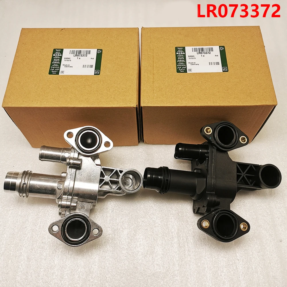Aluminium Thermostaat Lr 0733772 for Landbereik Rover Sport Discovery Lr3 Lr4 2.7 3.0 Diesel Behuizing Waterafvoer