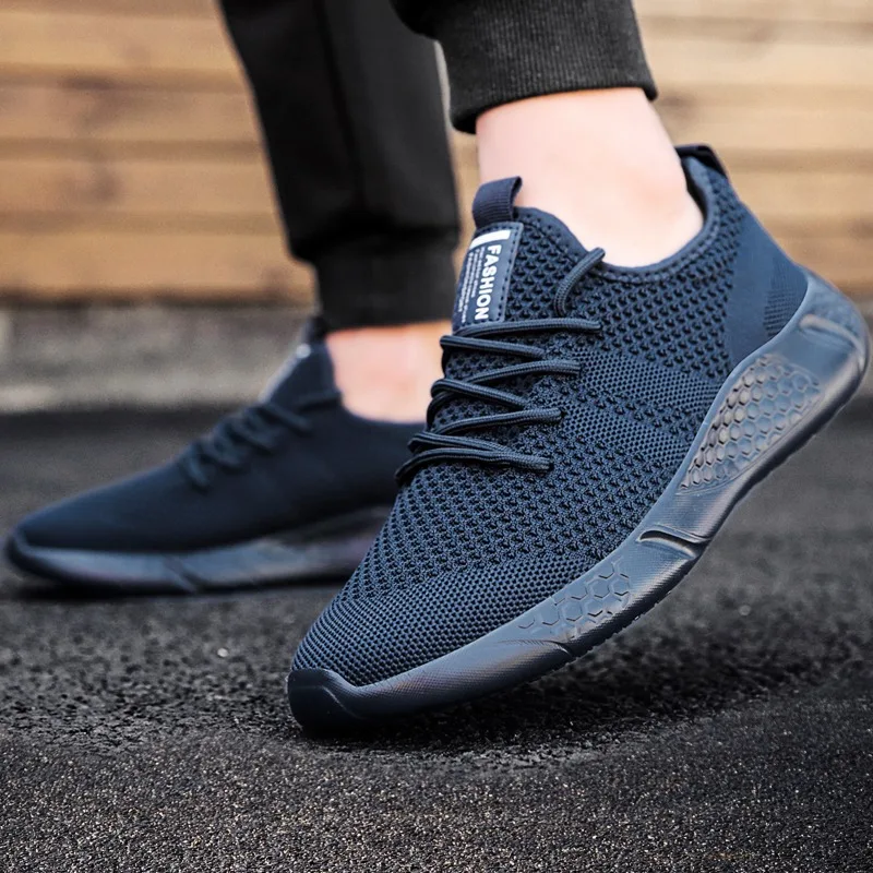 Mesh Breathable Men Casual Shoes Comfortable Male Tennis Anti-slip Outdoor Sneakers Soft Sole Sport Shoe Zapatillas de Hombre 6
