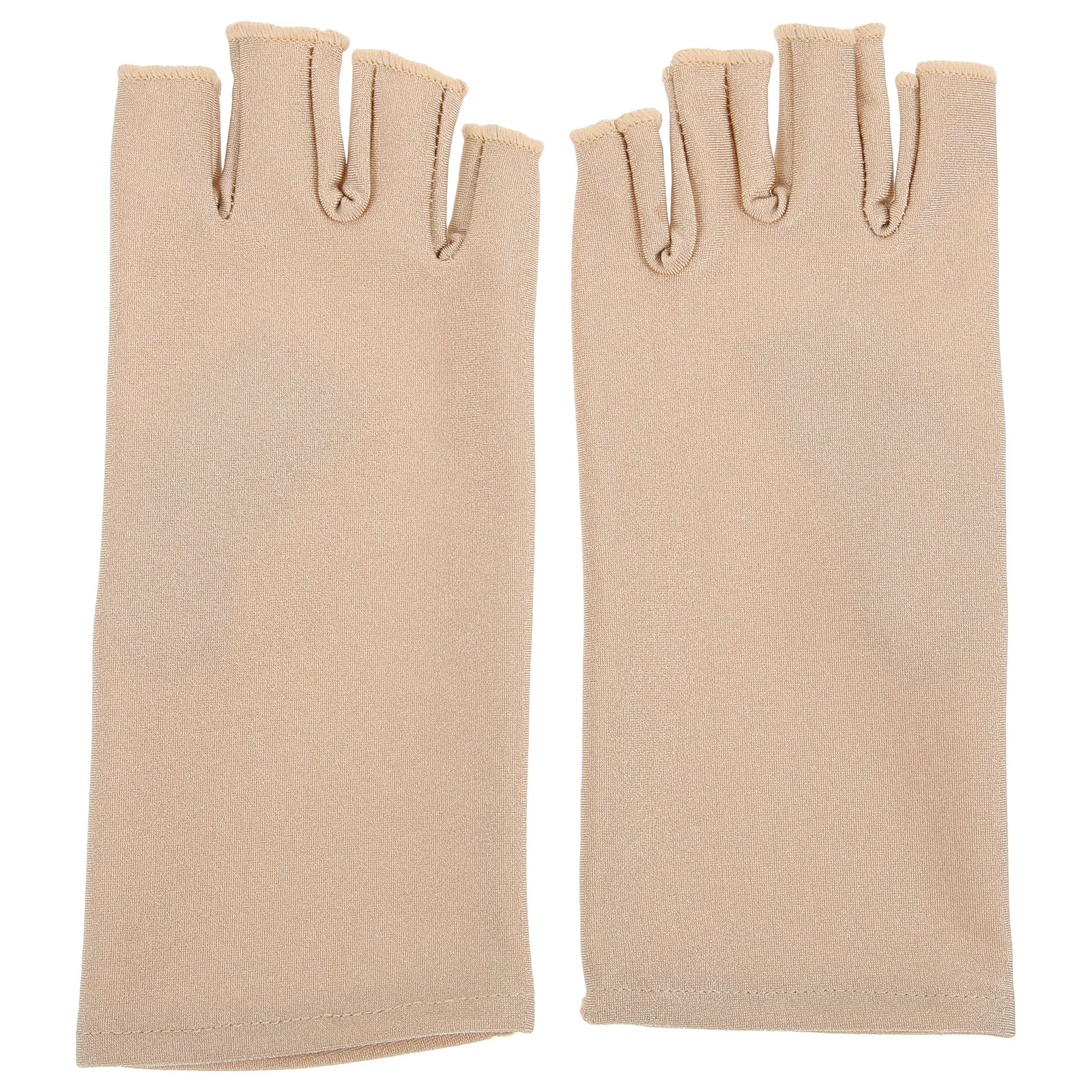 

1 Pair of Fingerless Gloves for Women UV Sun Protection Gloves Half Finger Gloves Female Summer Gloves
