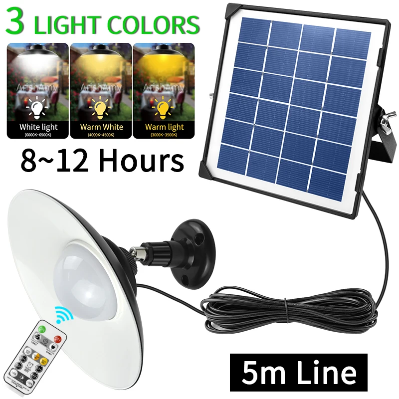 Dropship LED Solar Lights Solar Powered Security Light Kit Emergency Light  Pull Switch For Home Shed Garage Tool Room to Sell Online at a Lower Price