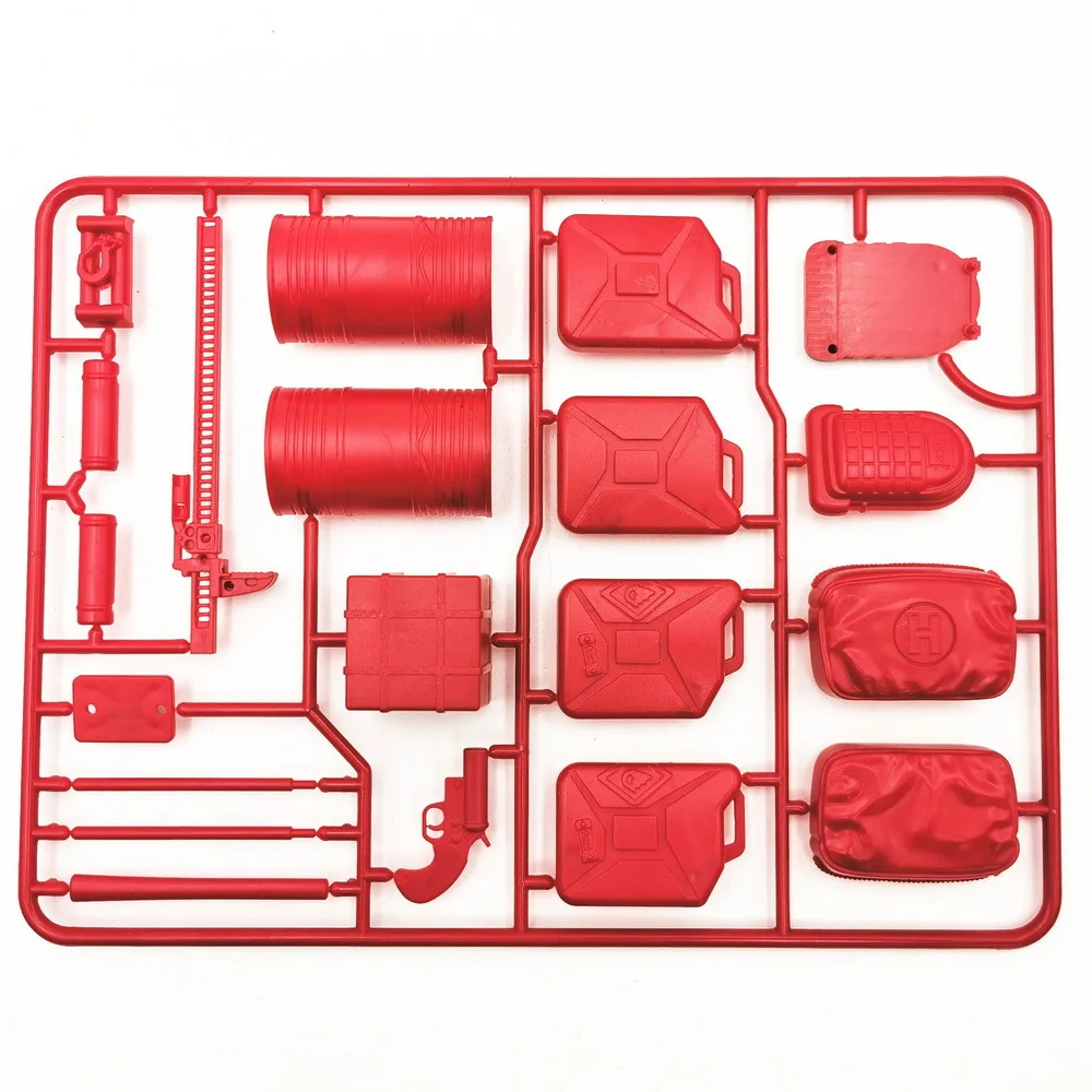 MN99S D91 Mn Remote Control Car Mood Accessories D90 Pickup Truck Riding Fj45 Chicken Eating Mood Diy Parts 4