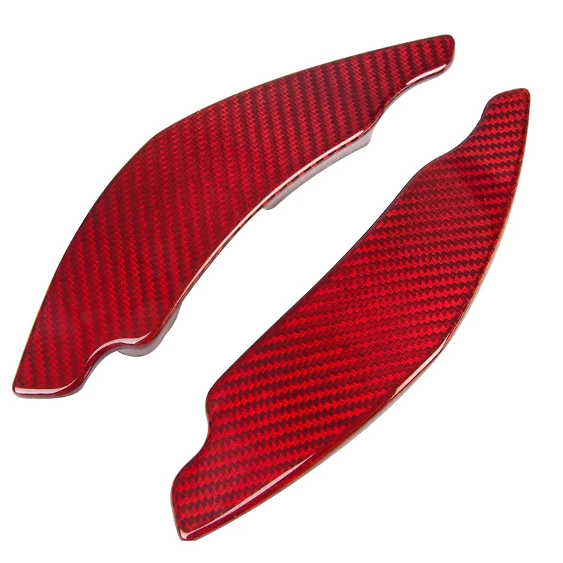 

Steering Wheel Shift Paddles Shift Lever Paddles Replacement Parts Accessories For Lexus IS 06-12 Red