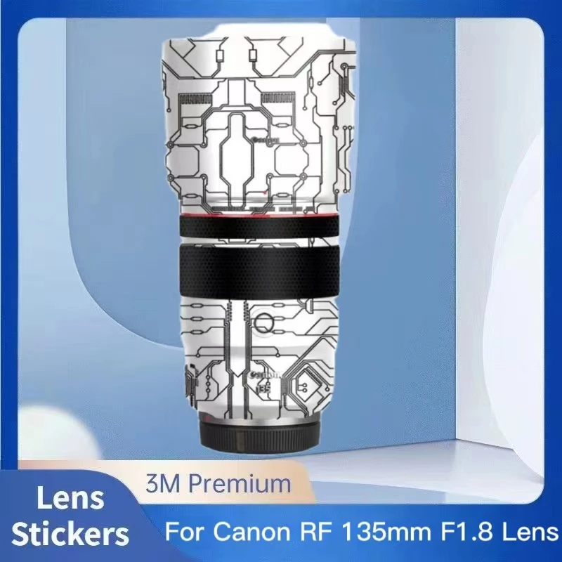 

Виниловая пленка для Canon RF 135 мм F1.8 L IS USM, защитная пленка для объектива камеры RF135 135 1,8 F/1,8