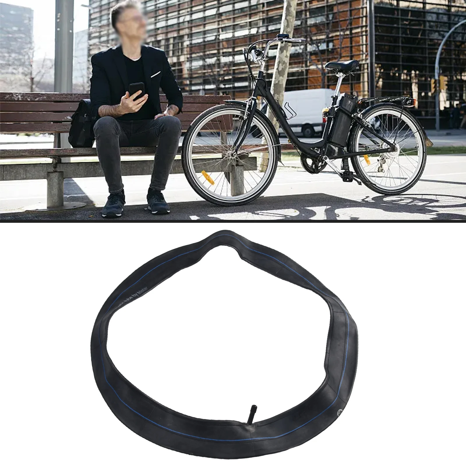 1 stücke/2 stücke Fahrräder Innenrohr Schwarz Gummi 20 Zoll 20x3,0 Gummi Ersatz Innenrohr Für Schneemobile fahrräder Praktisches Zubehör – Detail 11