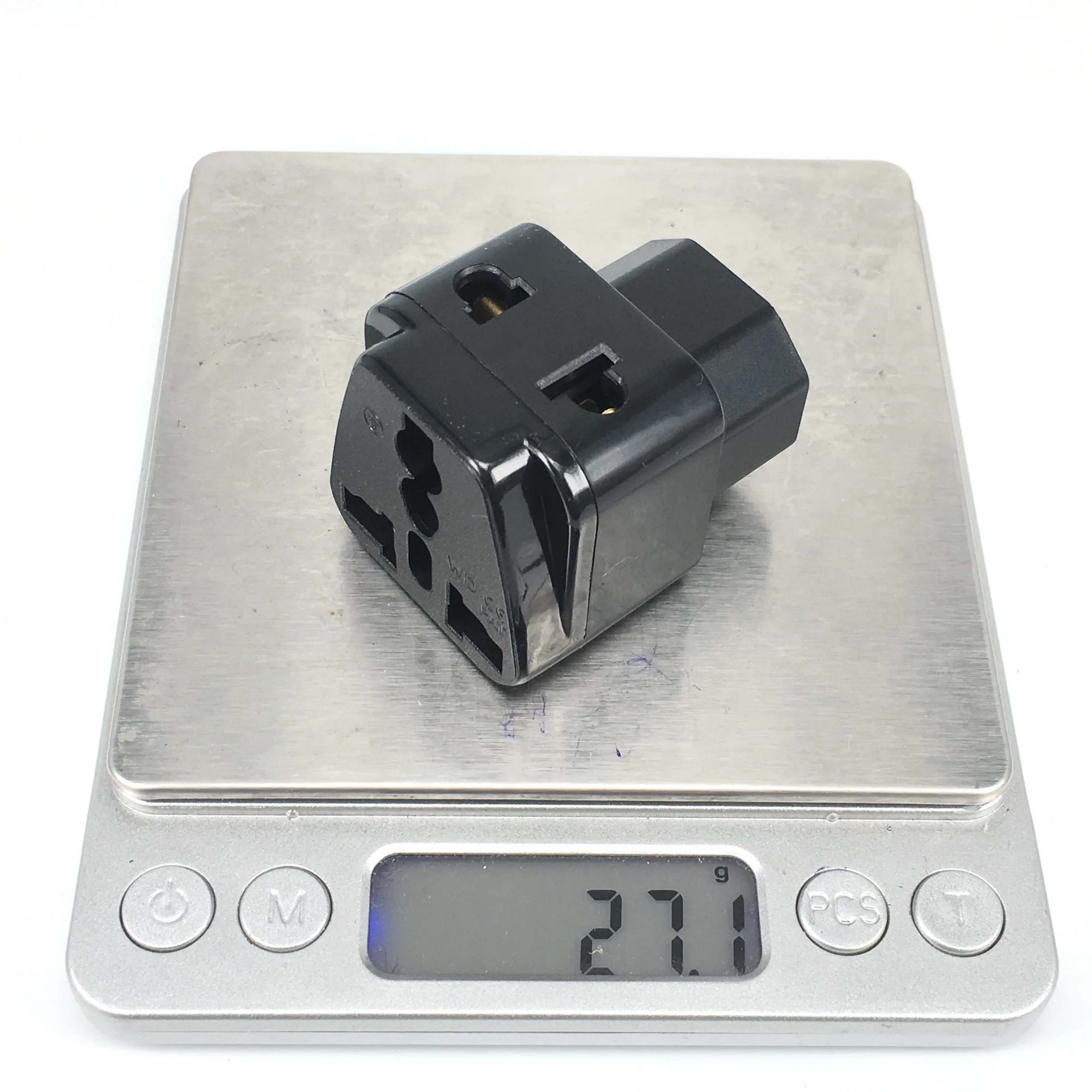 IEC 320 C14 UPS Power Connector Plug 10A Universal Female AU/US/UK/EU Socket To C14 Male Converter Power Adapter Black/White