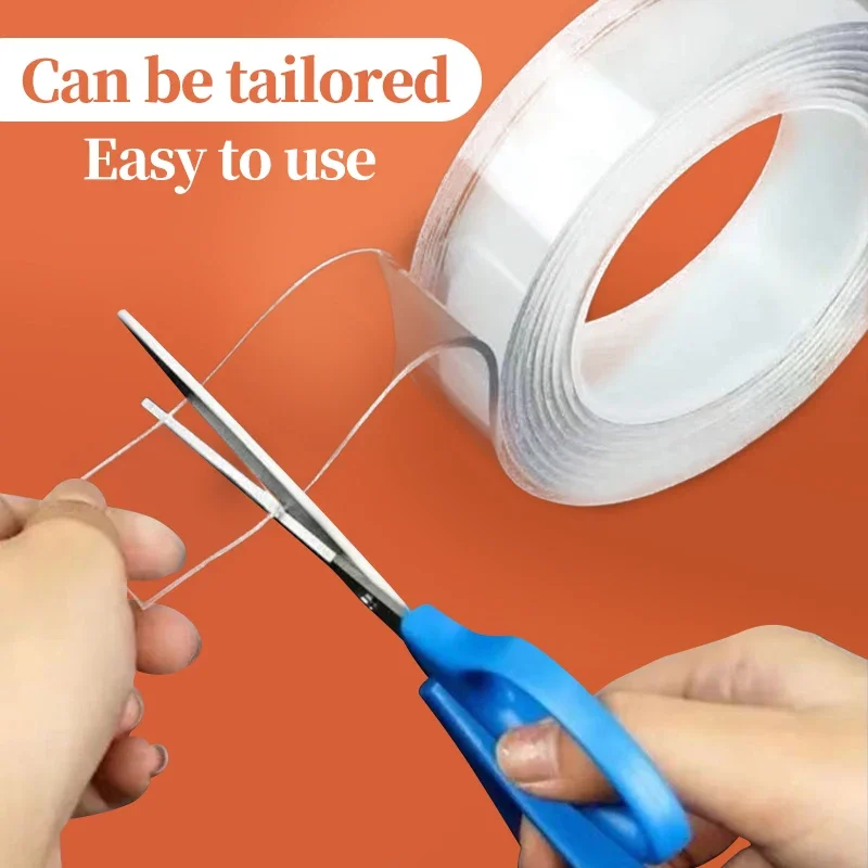 1/2/3/5m Nano Double Sided Adhesive Acrylic Suitable for Home Decoration