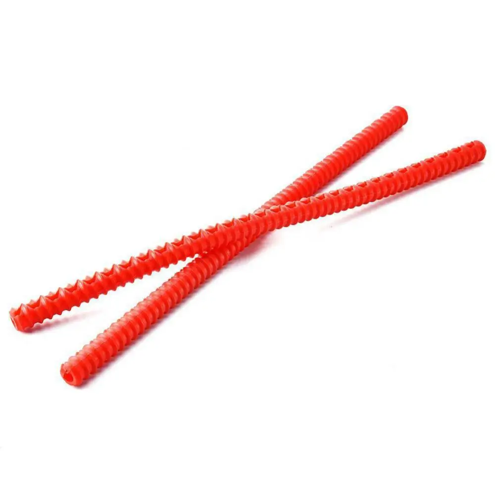 Hot Heat Insulated Silicone Oven Shelf Rack Guard Clip Avoid Scald Bar Protector