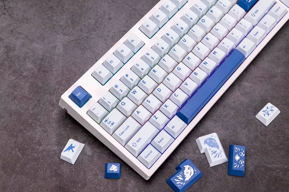 GMK-Silent Forest Theme Keyboard Cap, Conjunto completo,