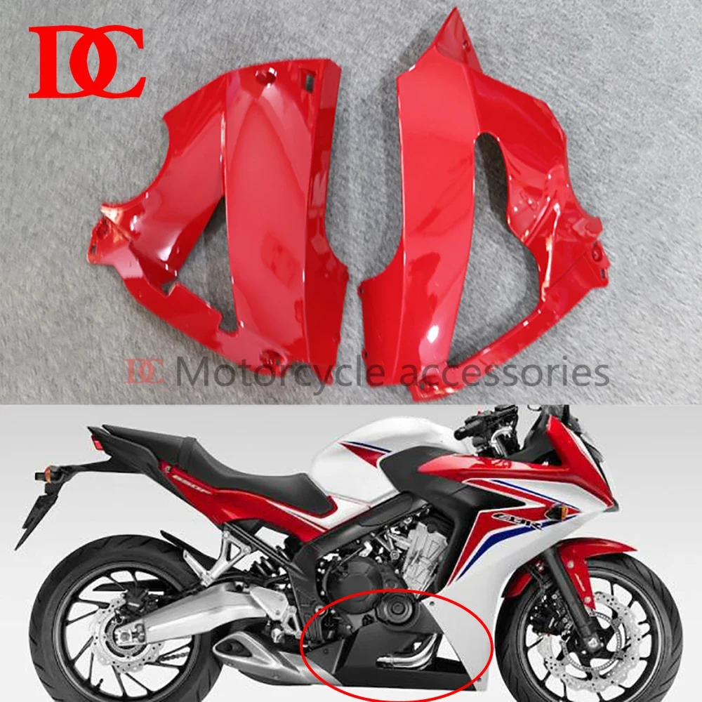 

Для CBR650F Нижняя выхлопная боковая панель дефлектор экран для живота Нижняя обтекатель CBR650 CBR 650 F 2014 2015 2016 2017 2018 2019