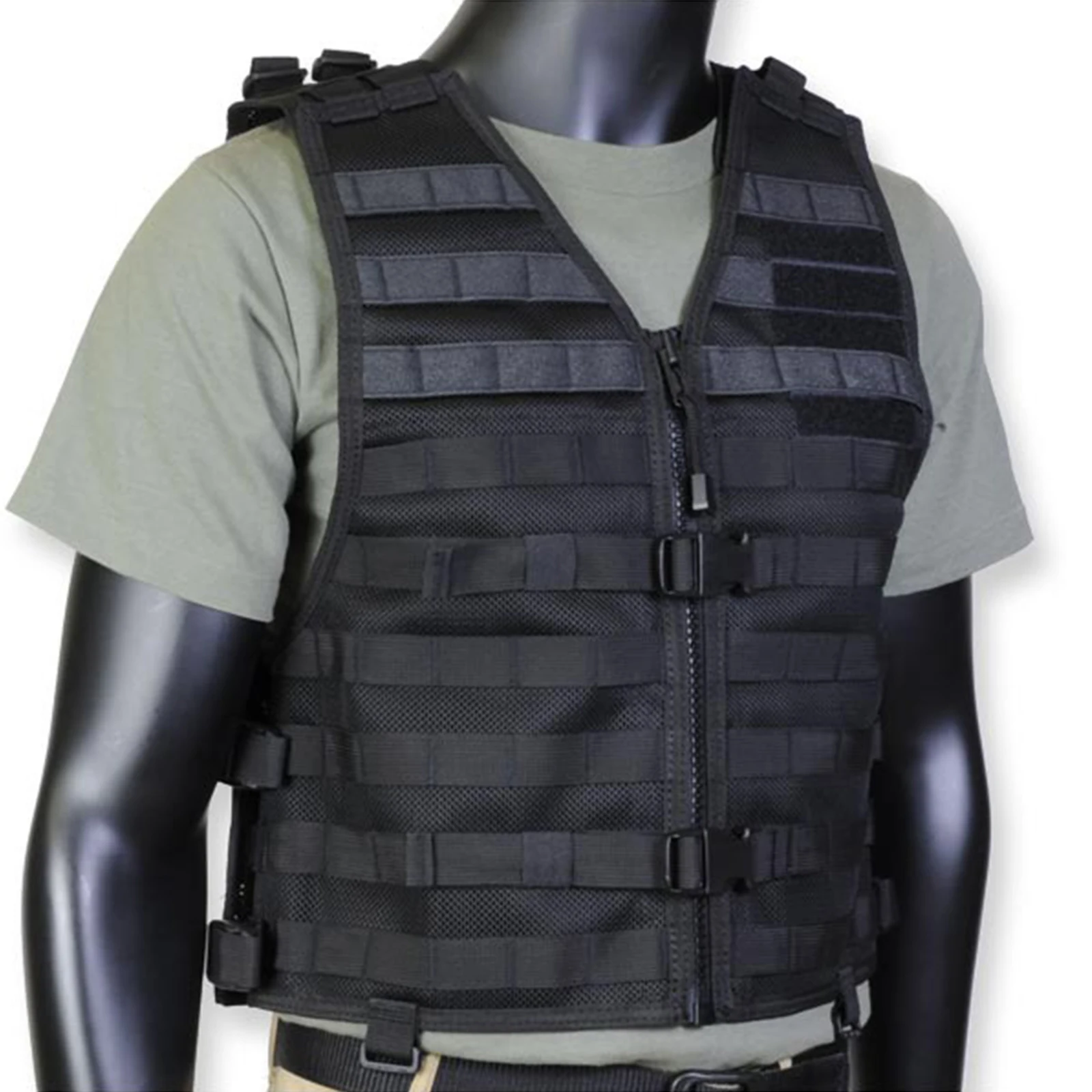 Nylon Tactical Vest Military Training Hunting Airsoft Police SWAT Outdoor Sports CS Molle Vest