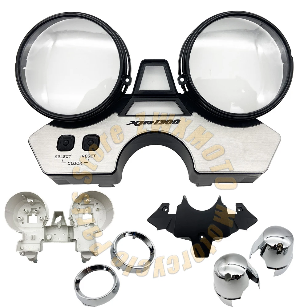 Motorcycle Speed Meter Clock Instrument Case Gauges Odometer Tachometer