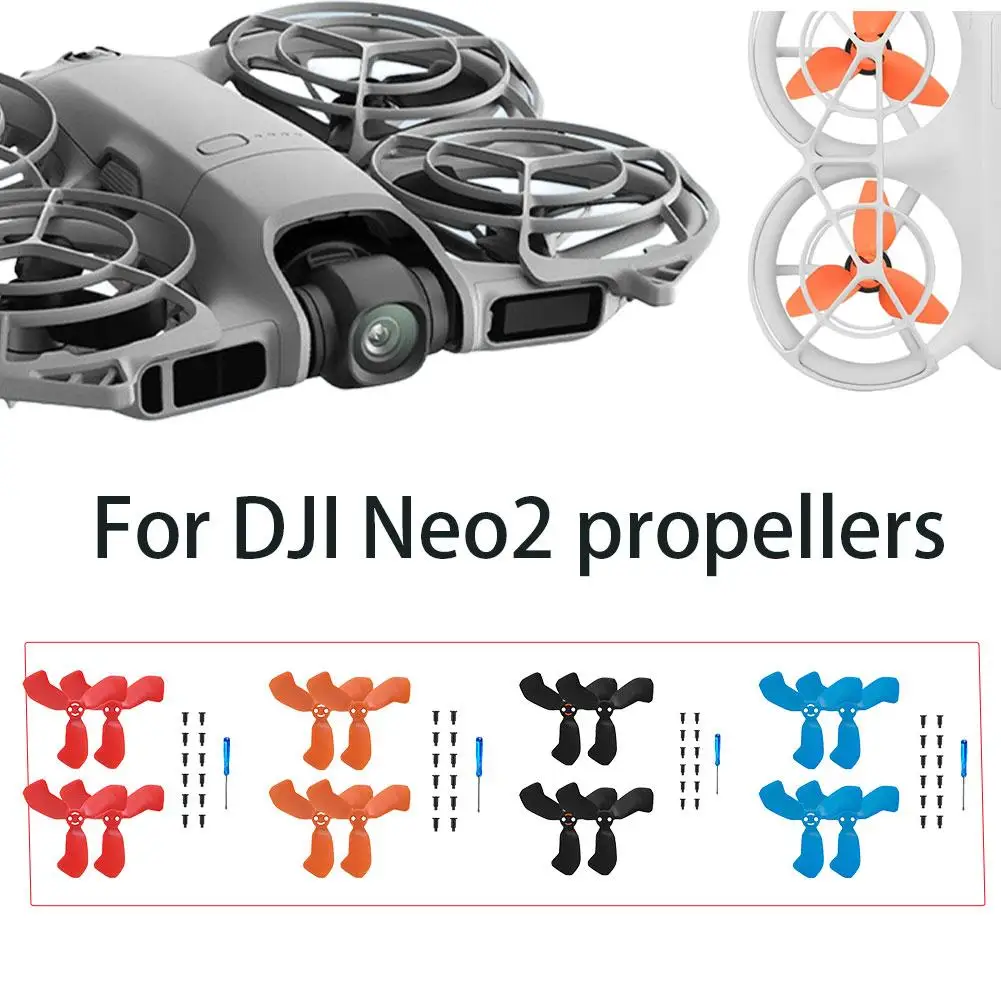 DJI NEO 2용 프로펠러 예비 부품 경량 윙 팬 프로펠러 교체 부품 DJI Neo 2 액세서리