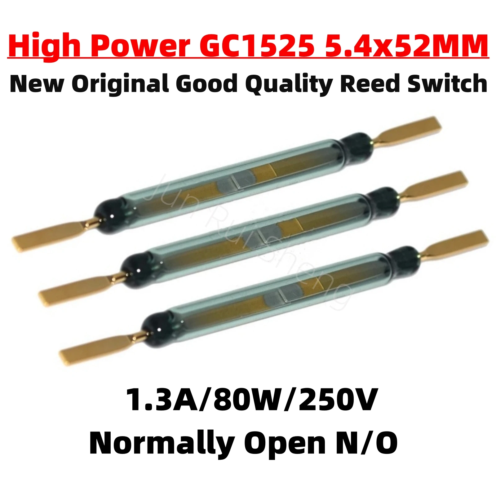 1/10 Stück Original COMUS GC1525 Hochleistungs-Reed-Kontaktschalter Normalerweise Offen (NO) 5,4*52MM 1,3A 80W 250V Magnetischer Steuersensor – Detail 1