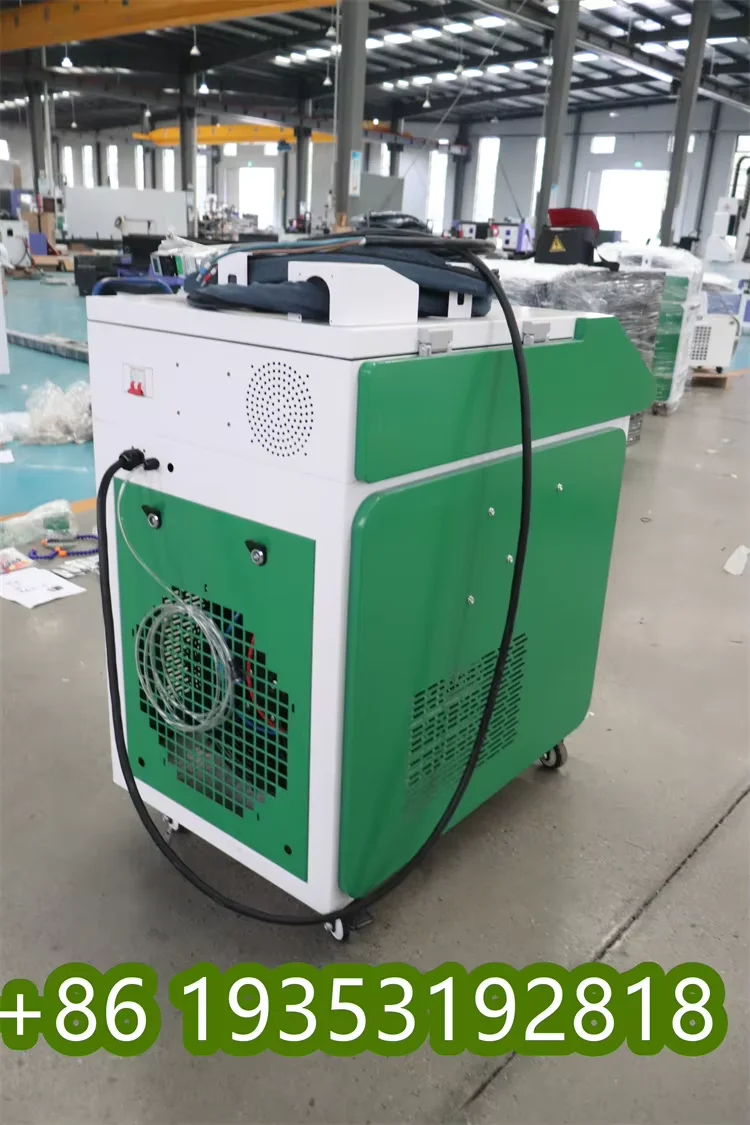 Laser Rust Removal 2000W 1000W Car Boat Aluminum Steel Metal Surface Cleaner Laser Paint Remover JPT CW Cleaning Machine