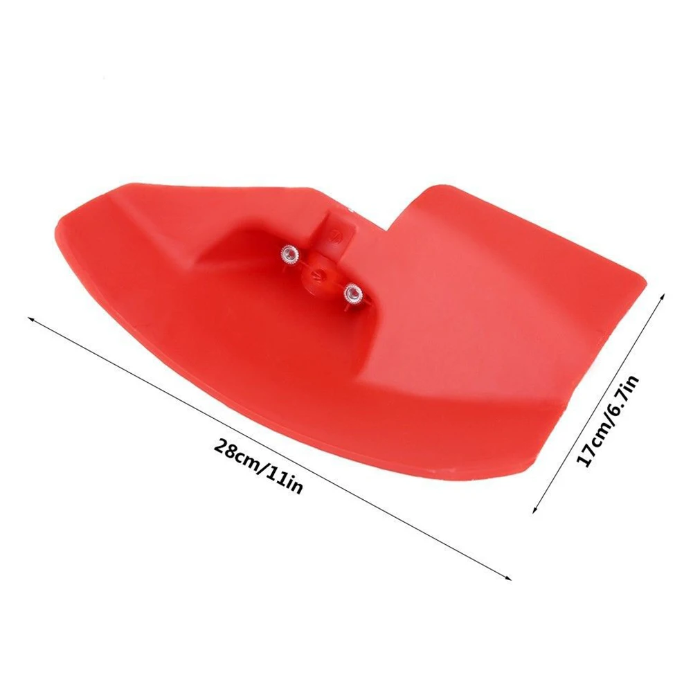 

Lawn Mower Guard Machine Plastic Trimmer Universal 1pcs 280*170mm Blade Brushcutter For 24mm 26mm 28mm String Trimmer