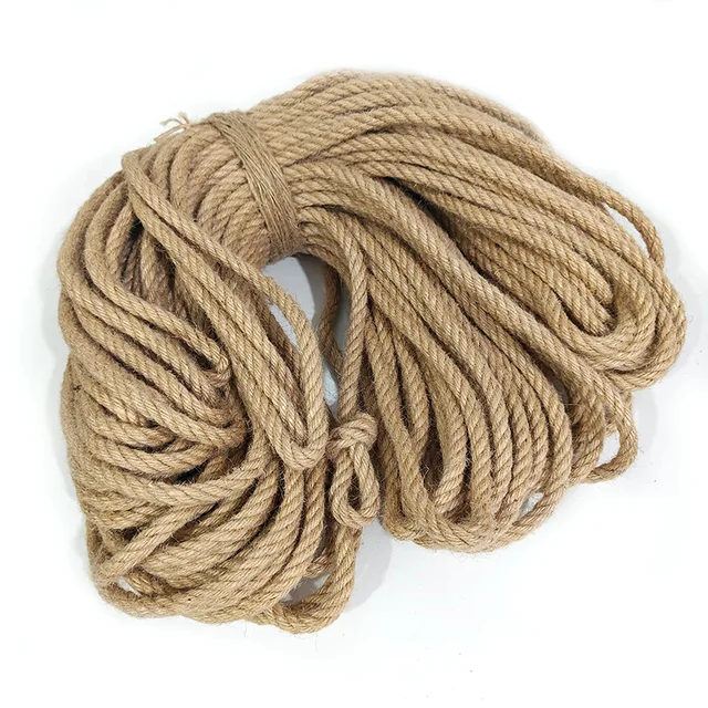 Twisted Jute Rope DIY Cat Scratcher Replacement Cat Tree Climbing Frame Binding Rope Durable Cat Scratching Toy Pet Supplies 6