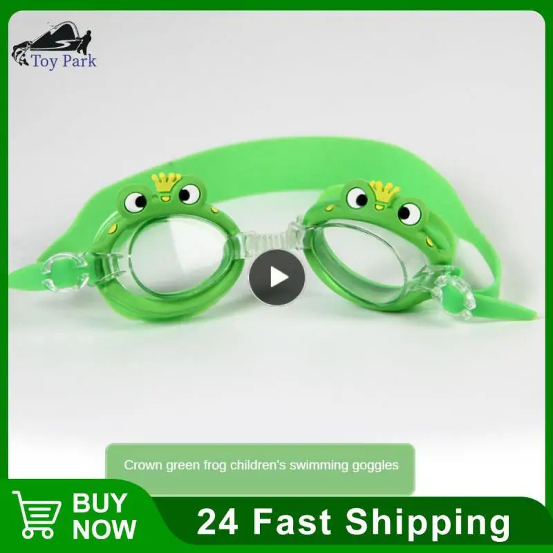 

1 шт. профессиональные плавательные очки для девочек Мультяшные плавательные очки с заглушкой для ушей водонепроницаемые противотуманные очки для плавания для детей