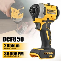 DeWalt Dcd805 Dcf850 DWBAG tournevis à moteur sans brosse au Lithium tournevis électrique perceuse à main électrique perceuse à percussion 2