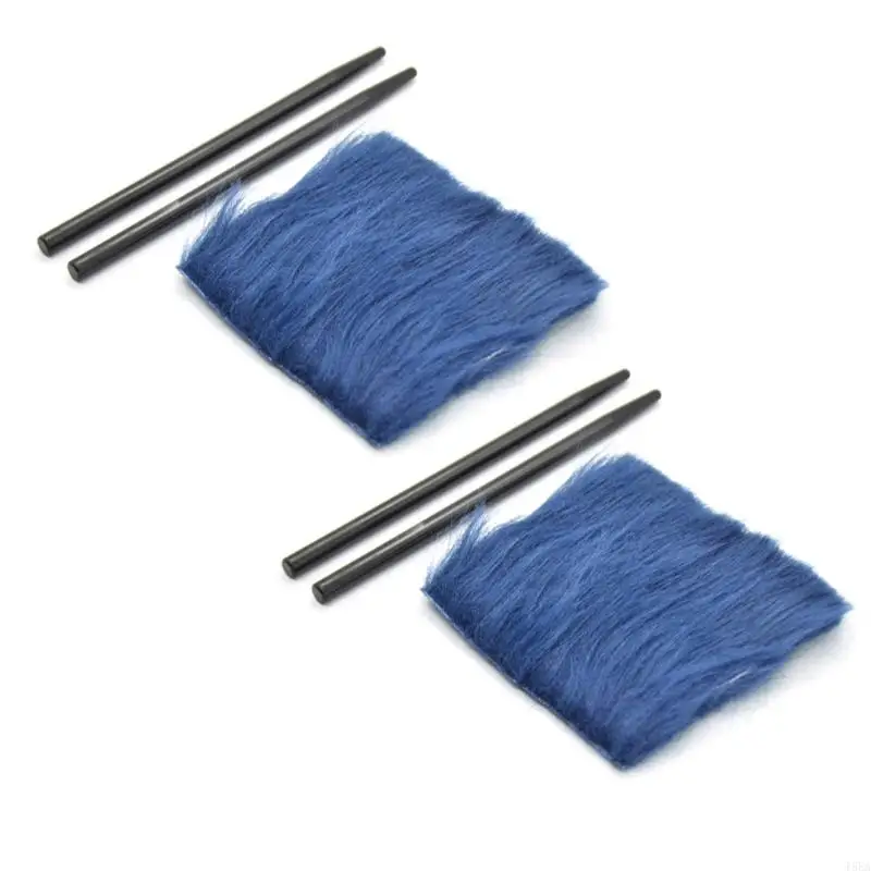 Electrostatic Experiment Set 4 Friction and 2 Furry Pad Physics Experiment Supplies for School Labs And Teaching