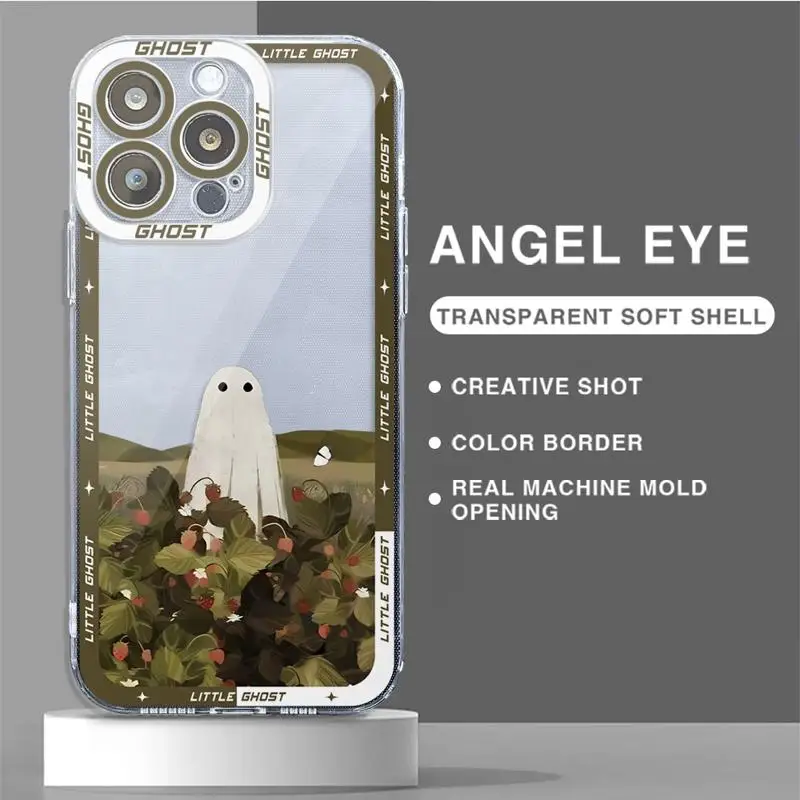 Adorable Little Ghost Protective Phone Case