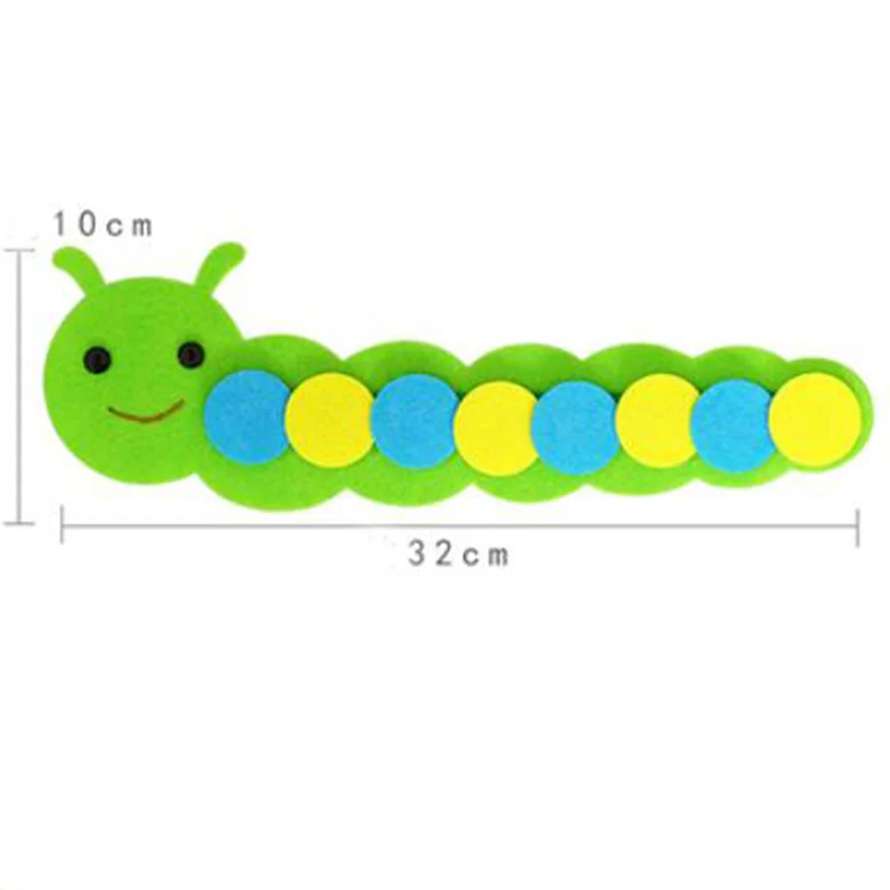 Montessori Materials Caterpillar DIY Math Toys Kids Toys Number Educational Learning Toys for Children Preschool Teaching Aids