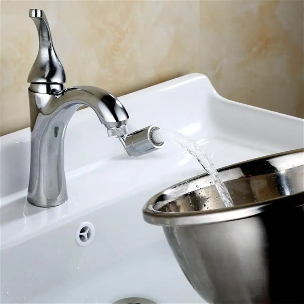 Description Picture 6 of item720° Swivel Faucet Spray Head Kitchen Tap Aerator Bathroom Rotatable Extension Faucet Filter Nozzle Wash Basin Tap Adapter