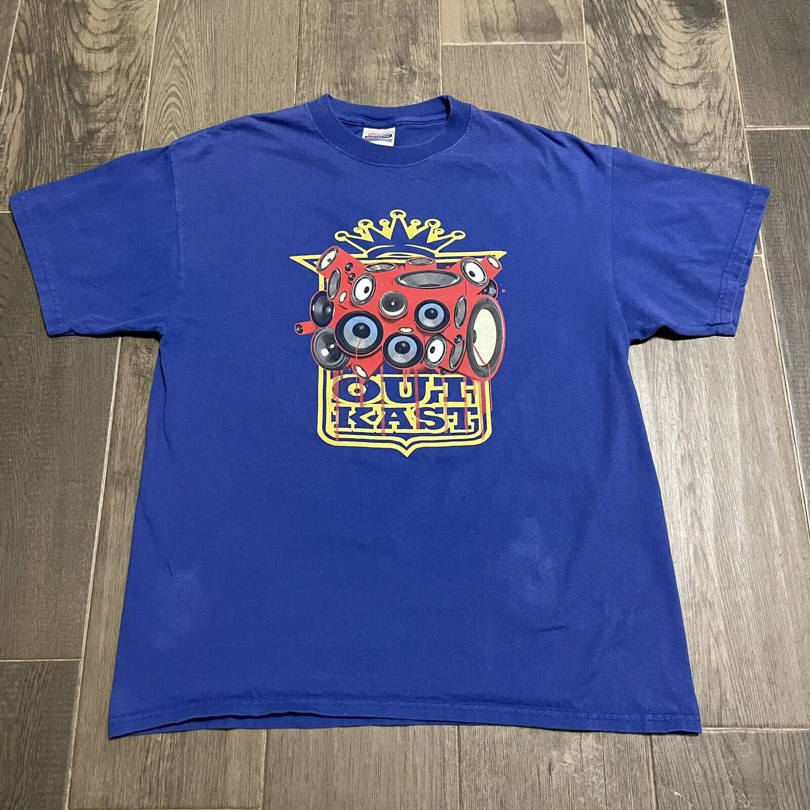 Футболка большого размера Outkast speaker boxxx The Love Down Y2K