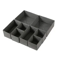 1pc Fabric Underwear Storage Box Drawer Organizers For Closet Organization And Storage Of Socks Underwear Ties And More Cabinet 1