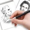 Japanese Mechanical Pencils 0.3 0.5 2mm Metal Automatic Pen Leads Drawing Sketch Office School Teacher Kids Girls Stationery 2B 6