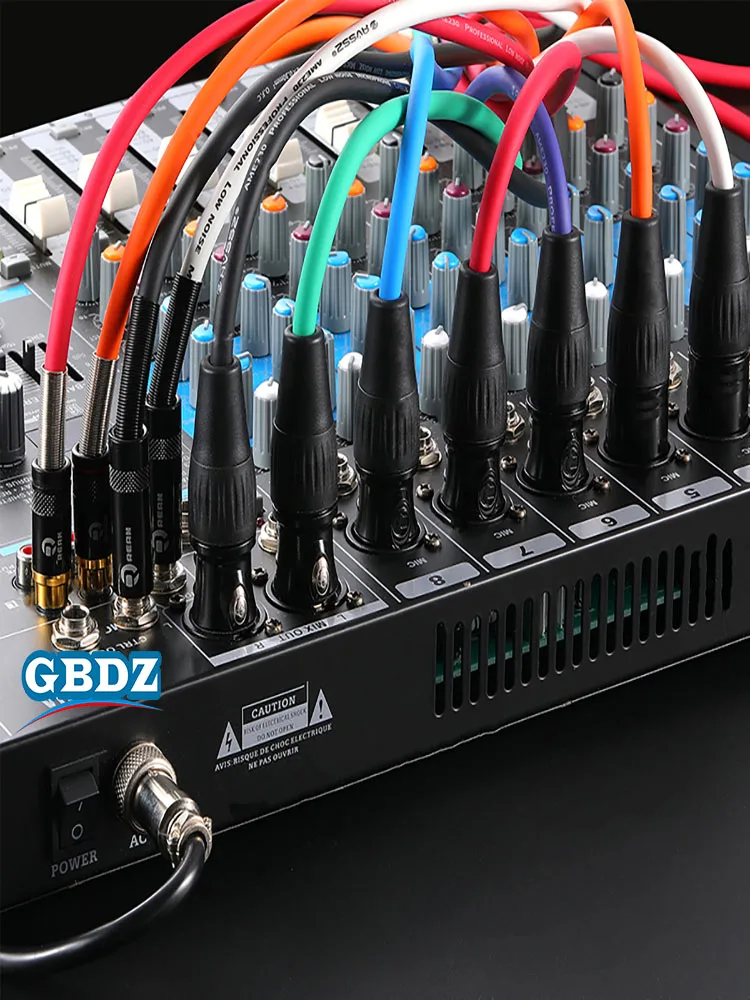 XLR-Stecker auf XLR-Buchse Mikrofonkabel Vergoldetes Audiokabel für Mischpult Bühnenauftritte Symmetrisches Signalkabel DIY – Detail 6