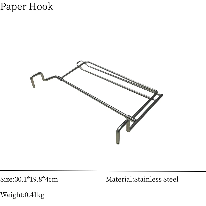キャンプigtステンレス鋼ハンギングラック、サイド収納棚、ゴミ袋、ペーパーフックバックル、テーブルアクセサリー、1 0.5 キャンプigtステンレス鋼ハンギングラック、サイド収納棚、ゴミ袋