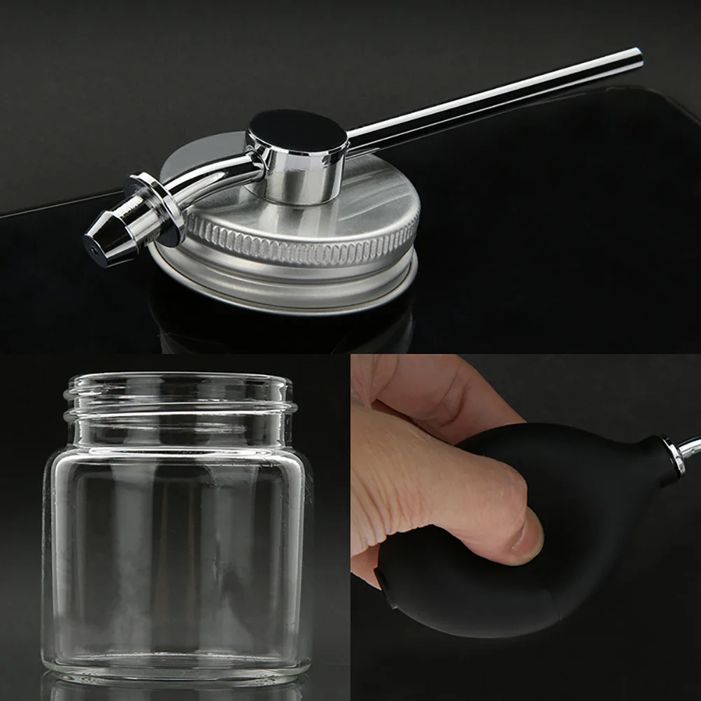 Hair Building Fibers Spray Bottle Professional Powder Dispenser Household Sprayer Convenient Holder Glass Refillable Container spray bottle