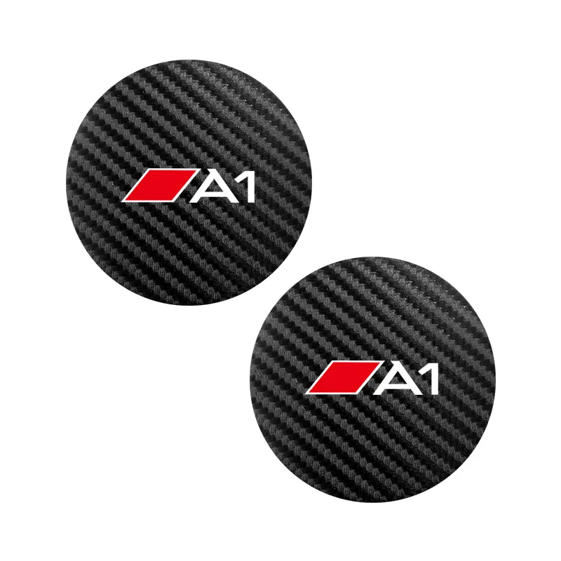 Premium Leather Car Coaster Set - Anti-Slip Water Cup Pads