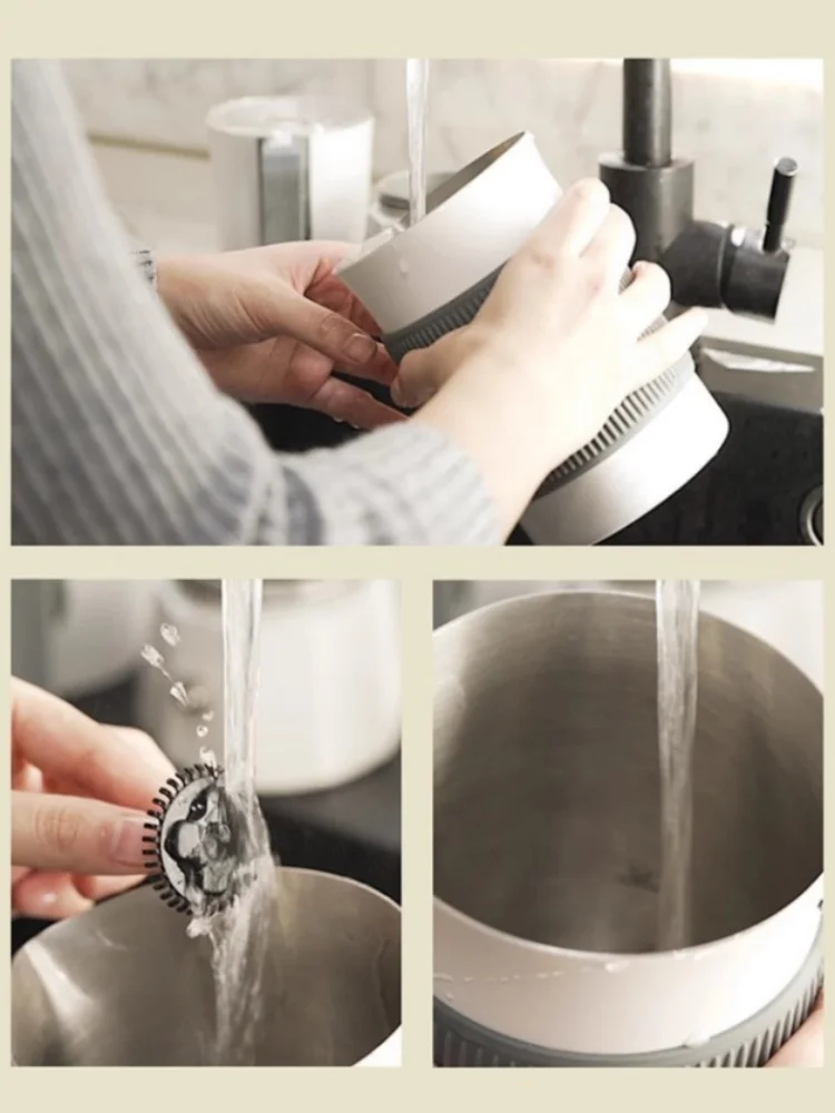 Electric Milk Foam Machine Household Automatic Coffee Cold And Hot Milk Foam Machine Milk Heating Milk Foam Cup Pull Flowers 5