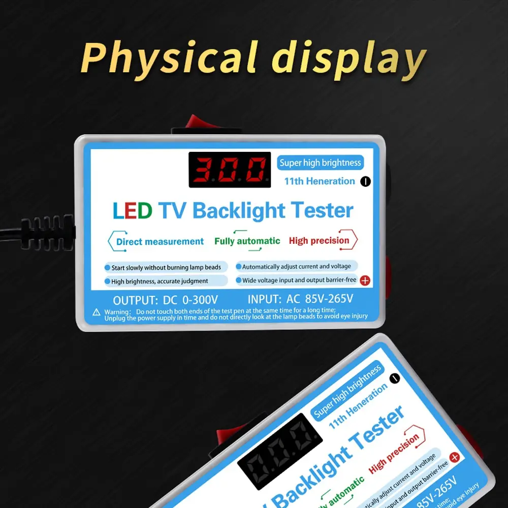 Multipurpose LED Lamp TV Backlight Tester LED Strips Beads Test Tool Measurement Instruments for LED Light Backlight Tester 2